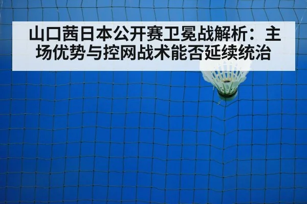 badminton net shot